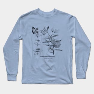 Botanical Milkweed Long Sleeve T-Shirt